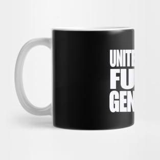 United States IS Funding Genocide - White - Front Mug